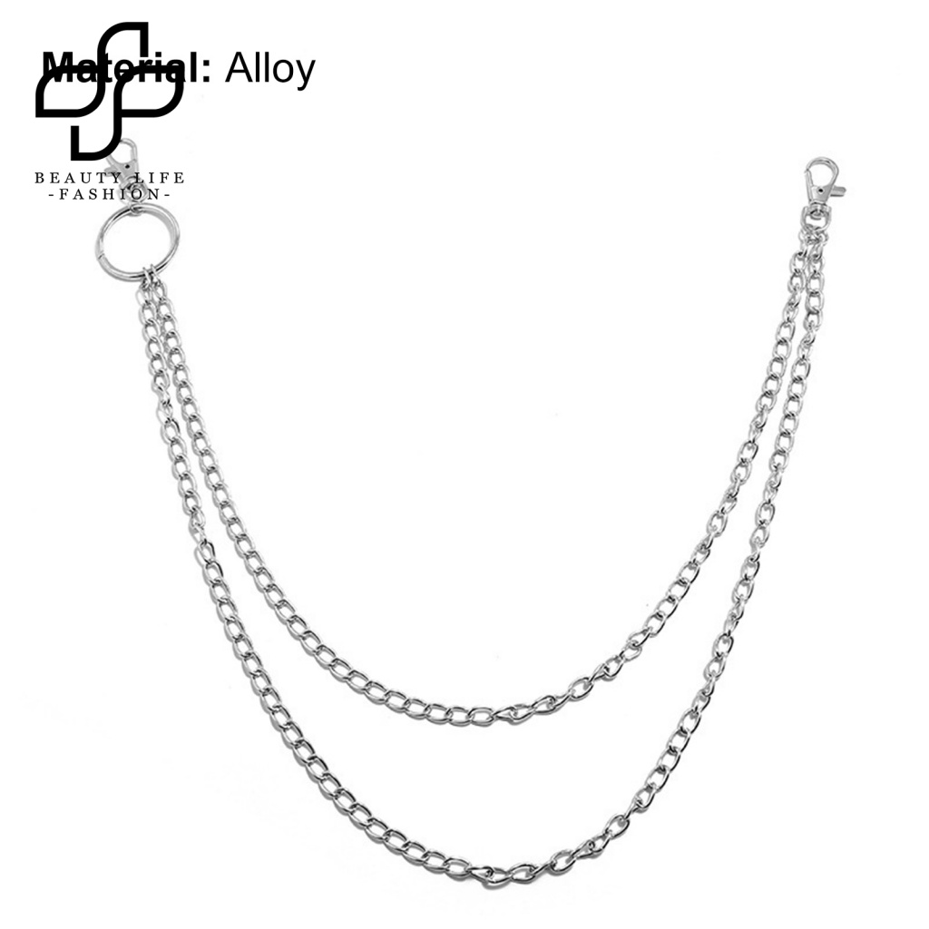 Dây Thắt Lưng Nhiều Lớp Trọng Lượng Nhẹ Phong Cách Hip Hop Cho Nam Và Nữ