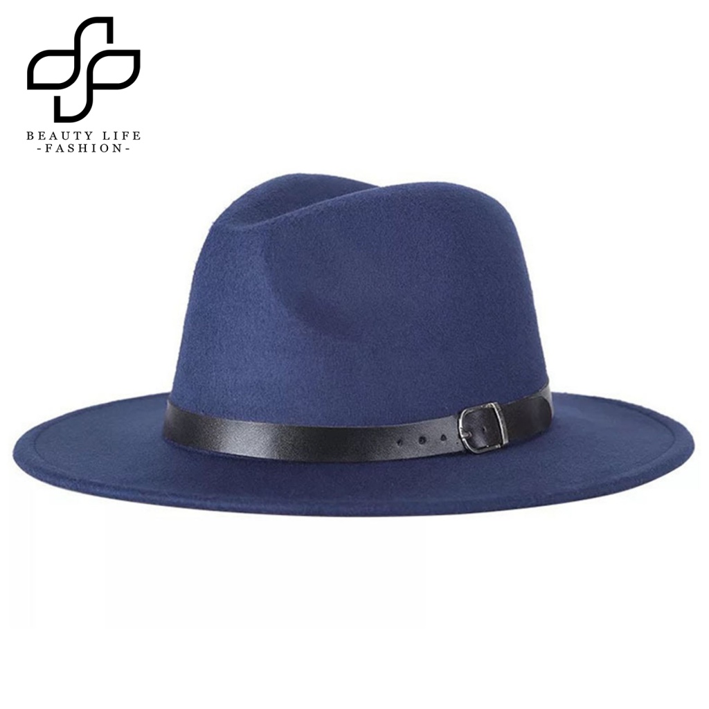 Nón Fedora Thoáng Khí Chống Thấm Nước Màu Sắc Đơn Giản Phong Cách Anh Quốc