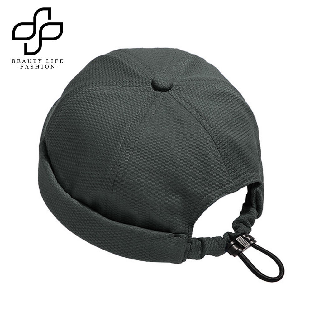 Beautylifefashion Mũ Beanie Không Vành Màu Tươi Trẻ Phong Cách Hip hop Unisex