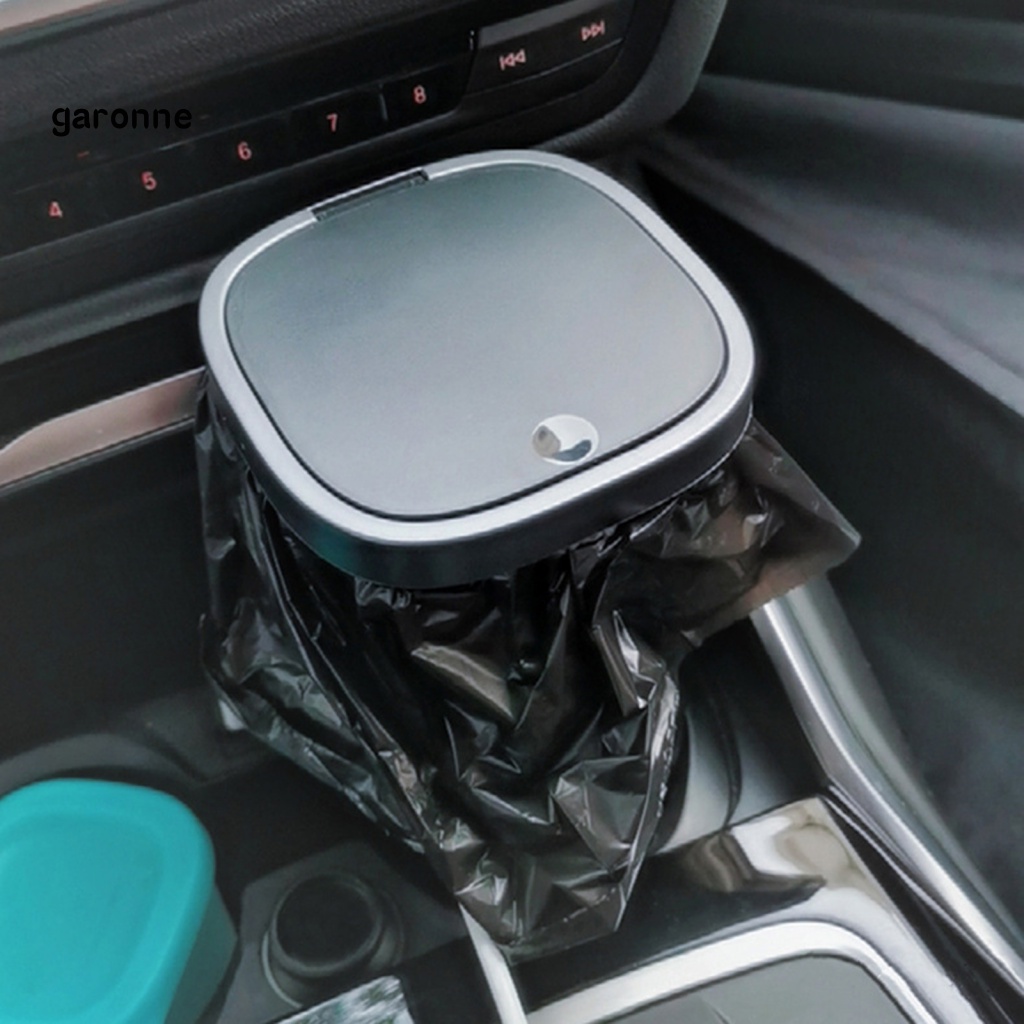 1 Hộp Đựng Rác Dung Tích Lớn 800ml Chống Nước Chống Bụi Cho Xe Hơi