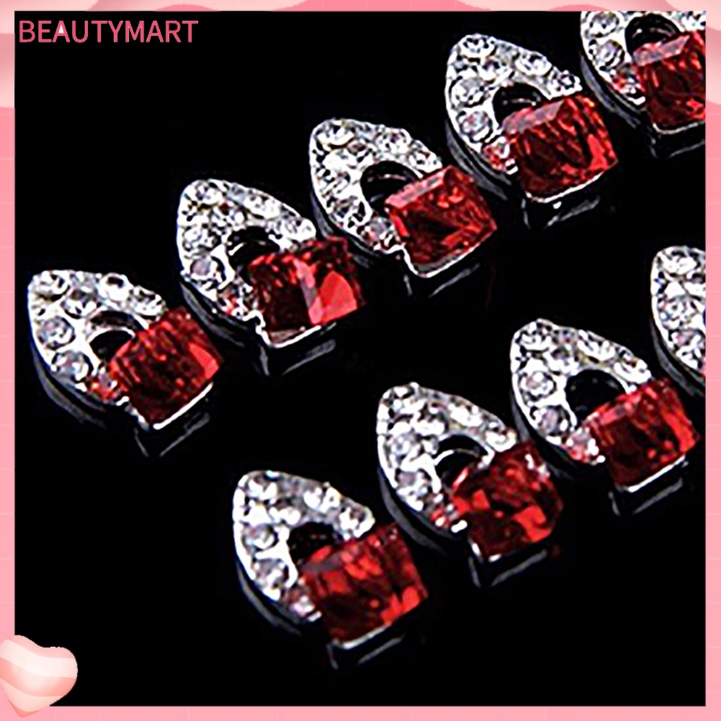 Set 10 Hạt Đá 3D Lấp Lánh Trang Trí Móng Nghệ Thuật Thời Trang DIY Cho Nữ