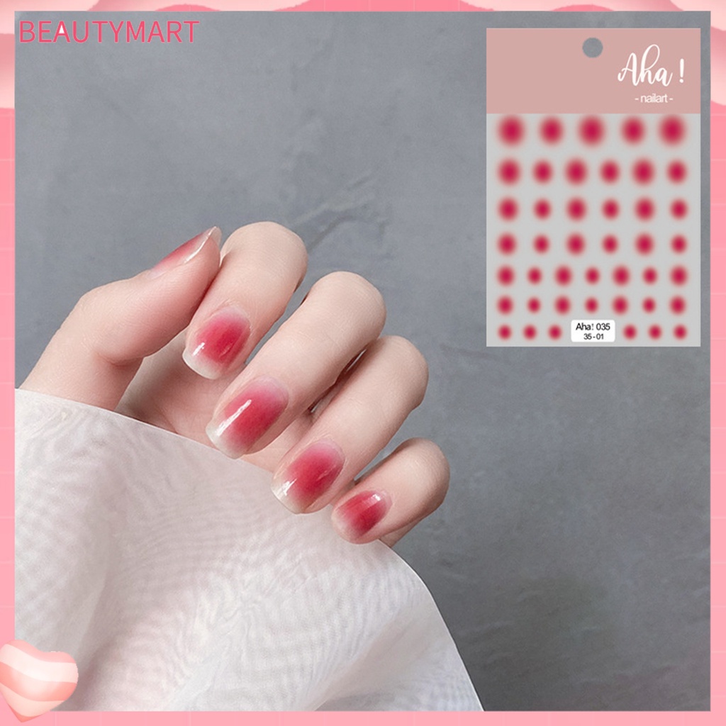 Miếng Dán Móng Tay Tự Dính Không Phai Màu Sắc Sống Động Dễ Sử Dụng
