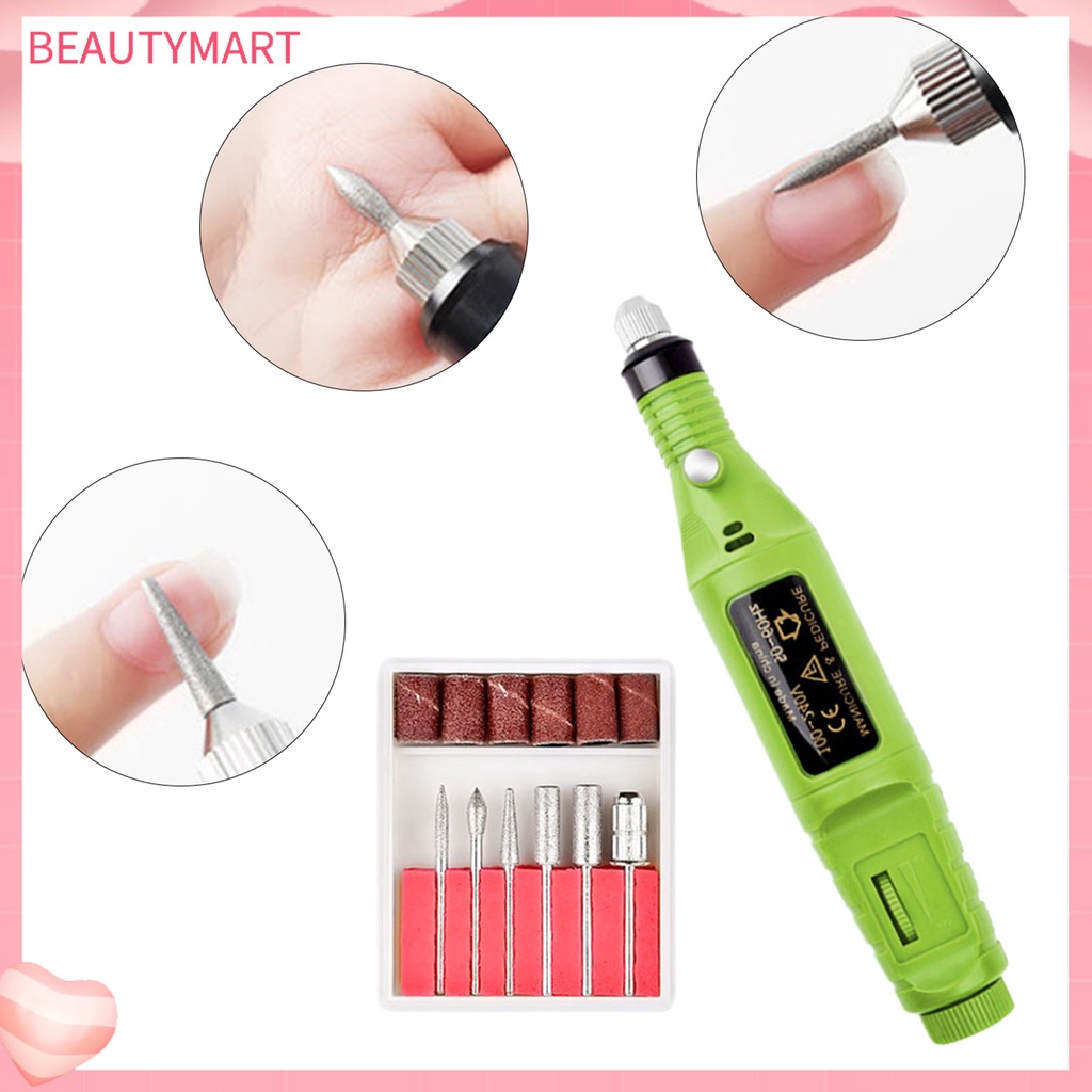 Đầu Mài Đánh Bóng Móng Tay Làm Đẹp Chuyên Nghiệp Cho Salon