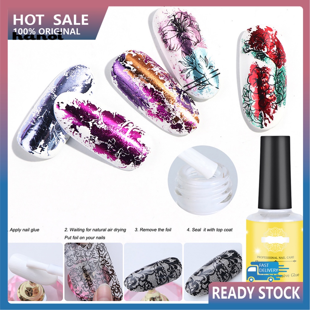 Miếng Dán Móng Tay Dạng Gel Lấp Lánh Độ Bóng Cao Dành Cho Salon