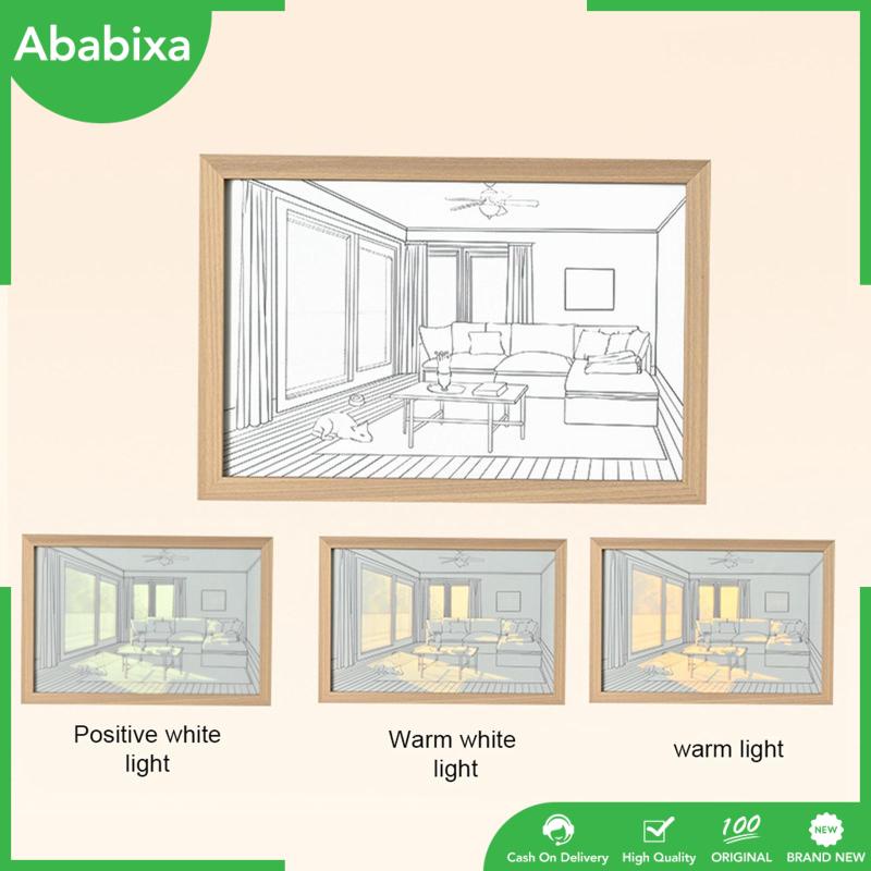 Khung Ảnh Có Đèn LED 3 Màu Tùy Chỉnh Trang Trí Nhà Cửa / Văn Phòng / Tiệc Tùng