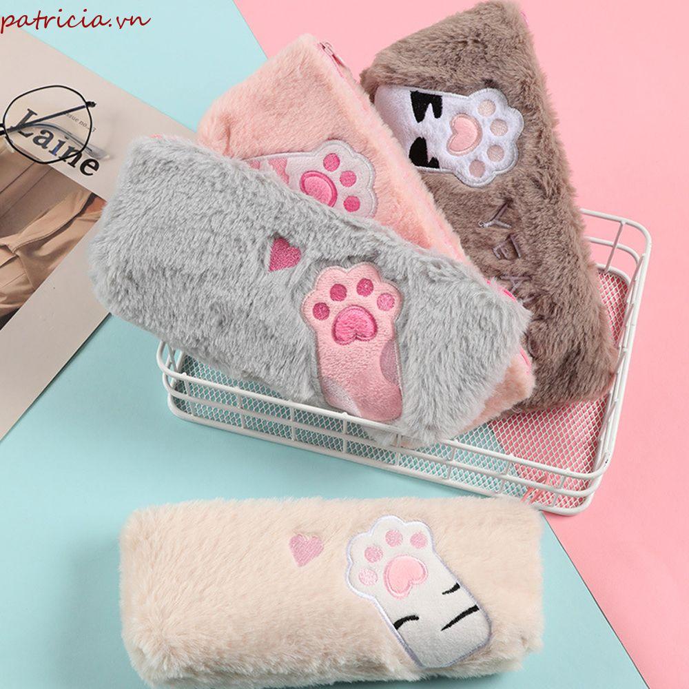 Túi Đựng Bút Hình Chân Mèo Dễ Thương Cho Học Sinh