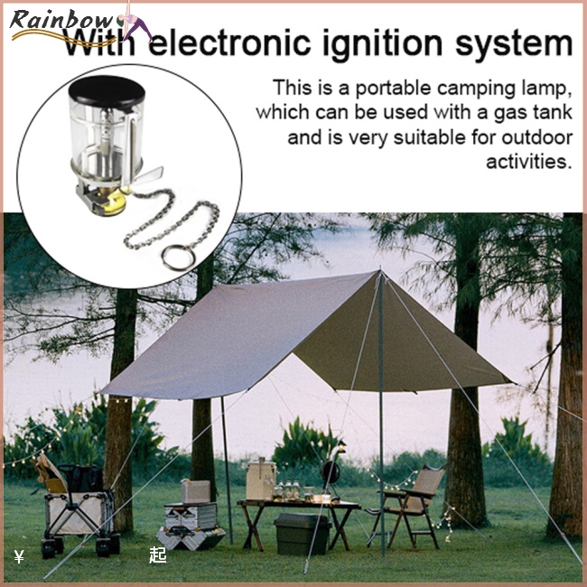 Đèn Khí Gas Mini Độ Sáng Cao Kèm Hệ Thống Đánh Lửa Điện Tử Tiện Dụng Mang Theo Du Lịch Cắm Trại