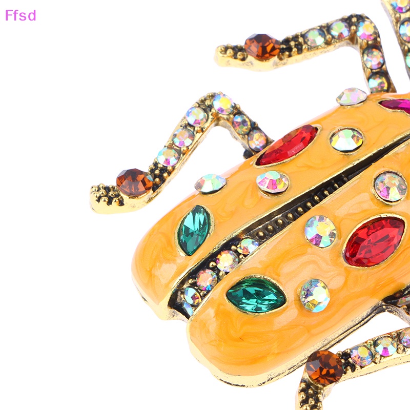 Ghim Cài Áo Hình Bọ Cánh Cứng Tráng Men Thời Trang Mùa Hè Cho Nữ