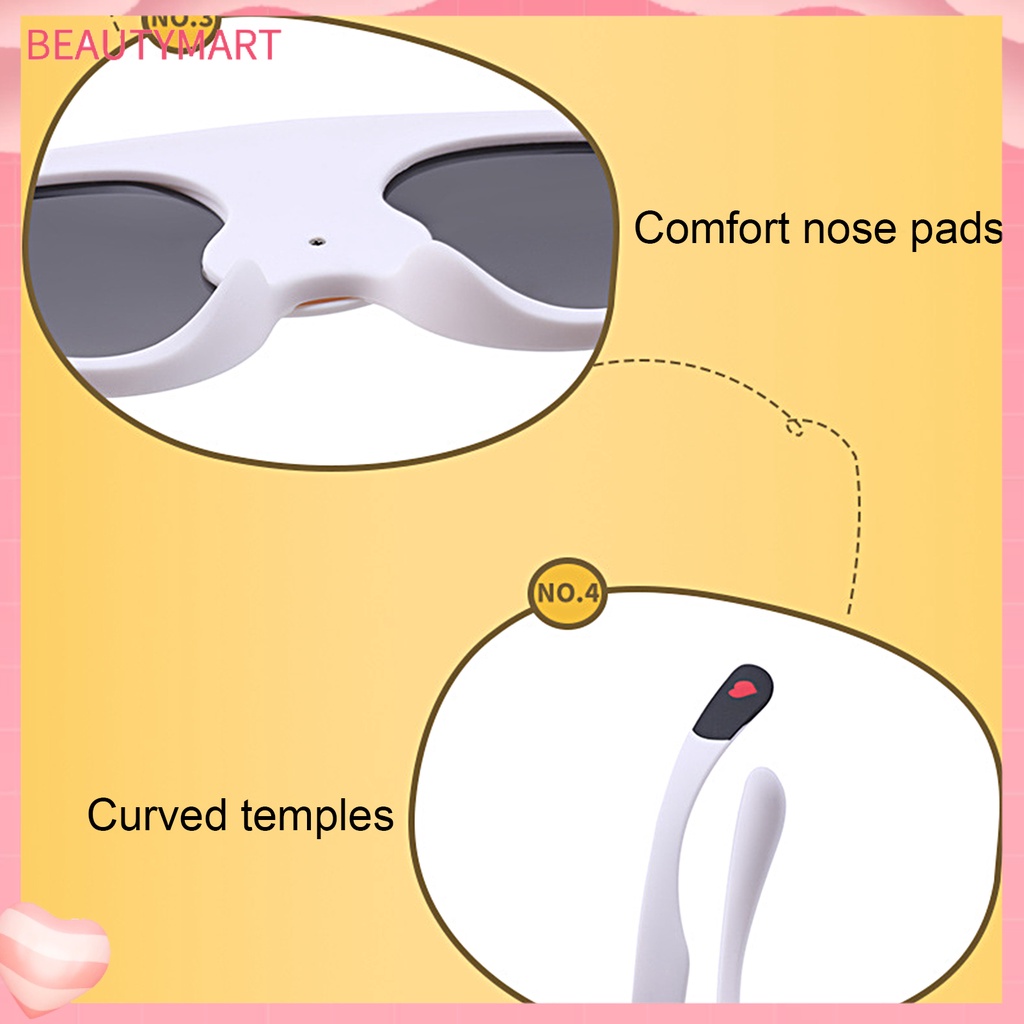 Kính Chống Tia UV Họa Tiết Gấu Trúc Hoạt Hình Dễ Thương Cho Bé