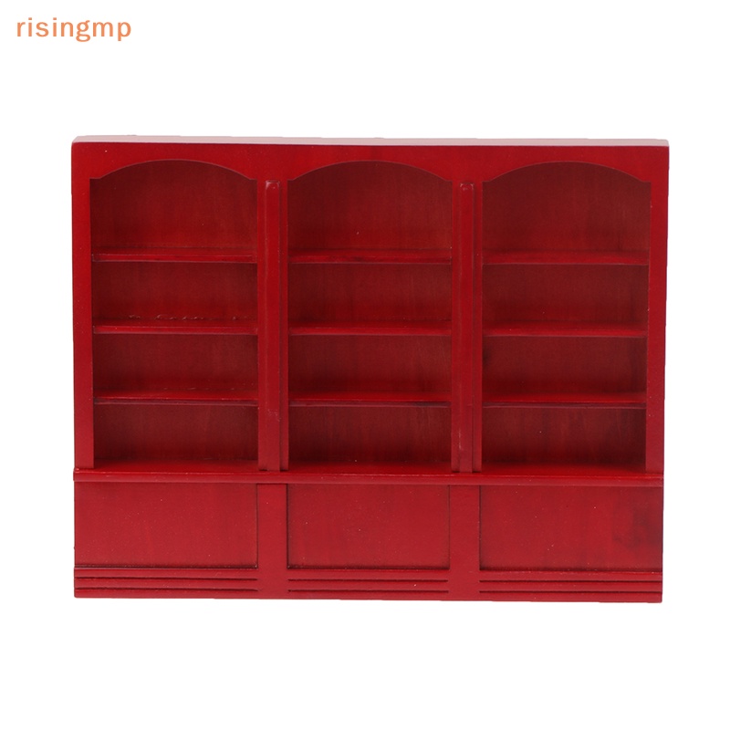 Mô Hình Tủ Sách Mini Tỉ Lệ 1: 12 Dùng Trang Trí Nhà Búp Bê