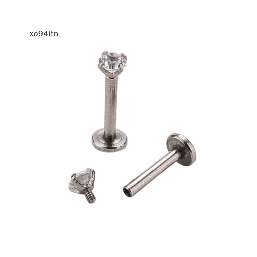 Set 2 Khuyên Môi / Môi / Móng Tay Bằng Thép Phẫu Thuật