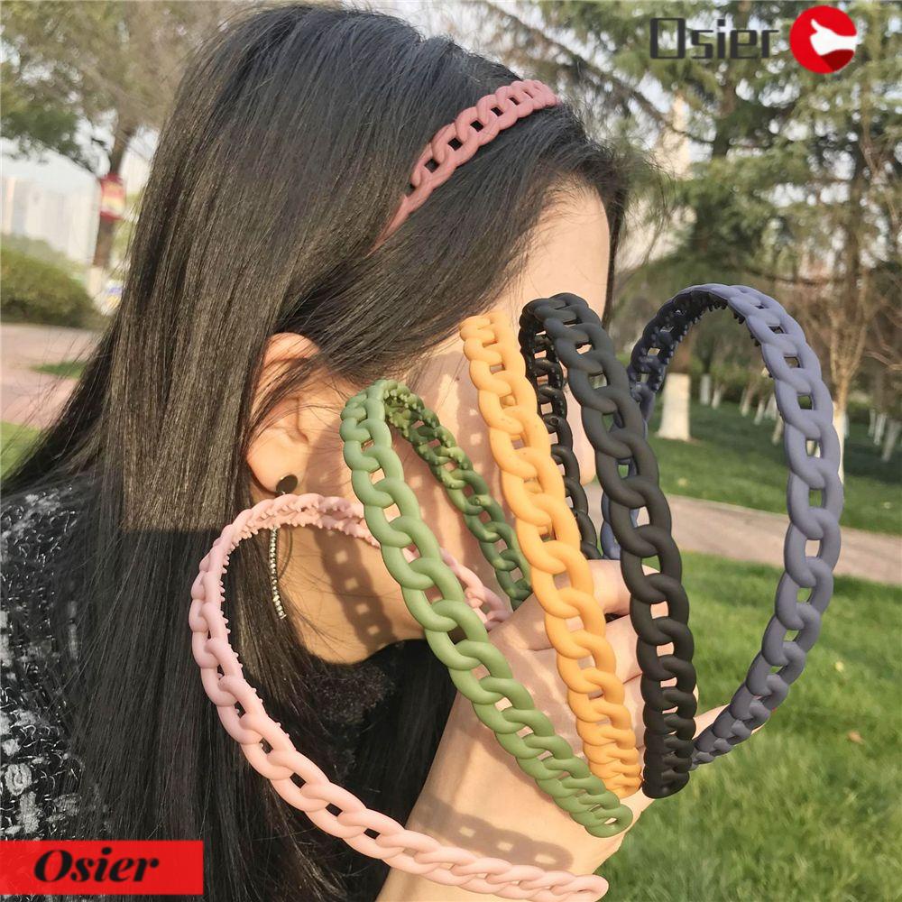 1 Băng Đô Cài Tóc Phong Cách Cổ Điển Thời Trang Cho Nữ Mờ / Matte