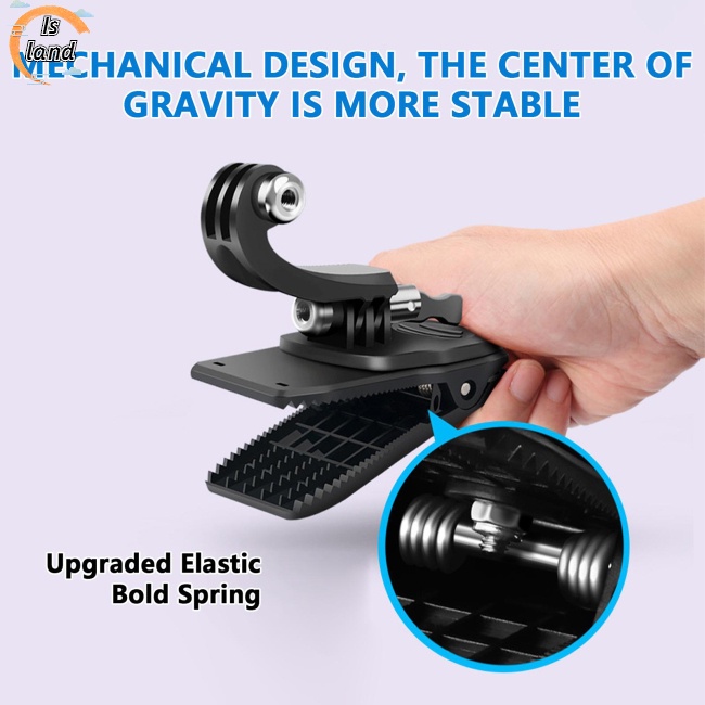 Giá Đỡ Máy Ảnh Insta360 X3 Dạng Kẹp Chữ J Có Thể Xoay 360 Độ