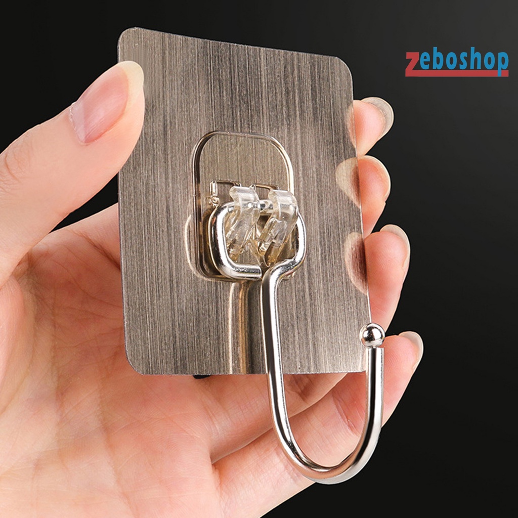 Set 5 Móc Treo Đồ Dán Tường Chịu Lực Tốt Không Để Lại Dấu Vết