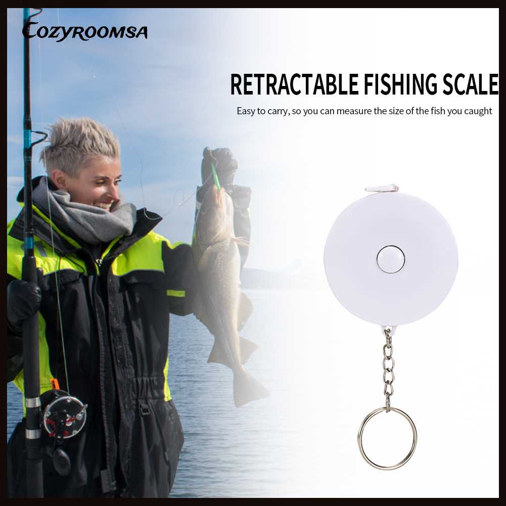 Thước Dây Câu Cá 1.5m Bằng Nhựa PVC Chống Thấm Nước Chuyên Dụng