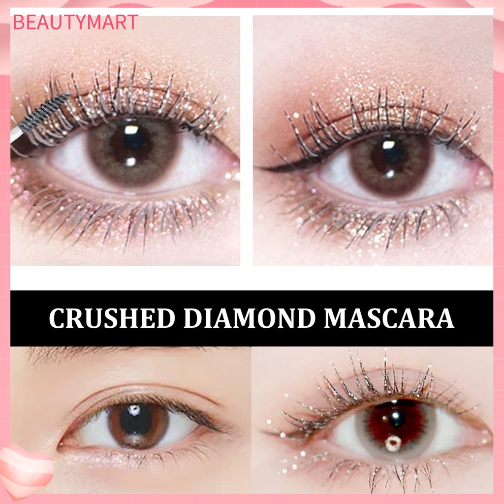 Mascara beautymart 8ml Nhanh Khô Chống Thấm Mồ Hôi Chống Nhòe Trang Điểm Dài Dày Và Cong Lông Mi