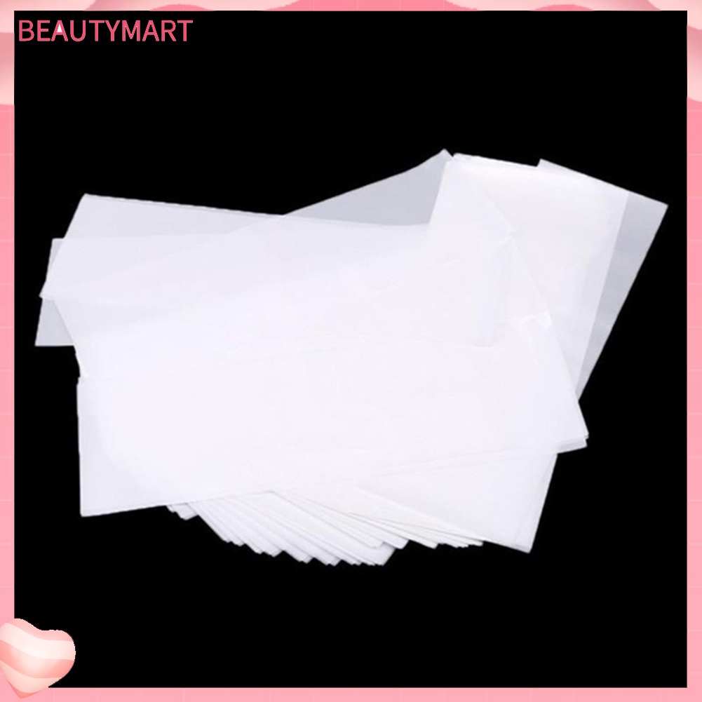 Set 100 Tấm Tách Giấy Bằng Nhựa Có Thể Tái Sử Dụng Cho Salon Làm Tóc