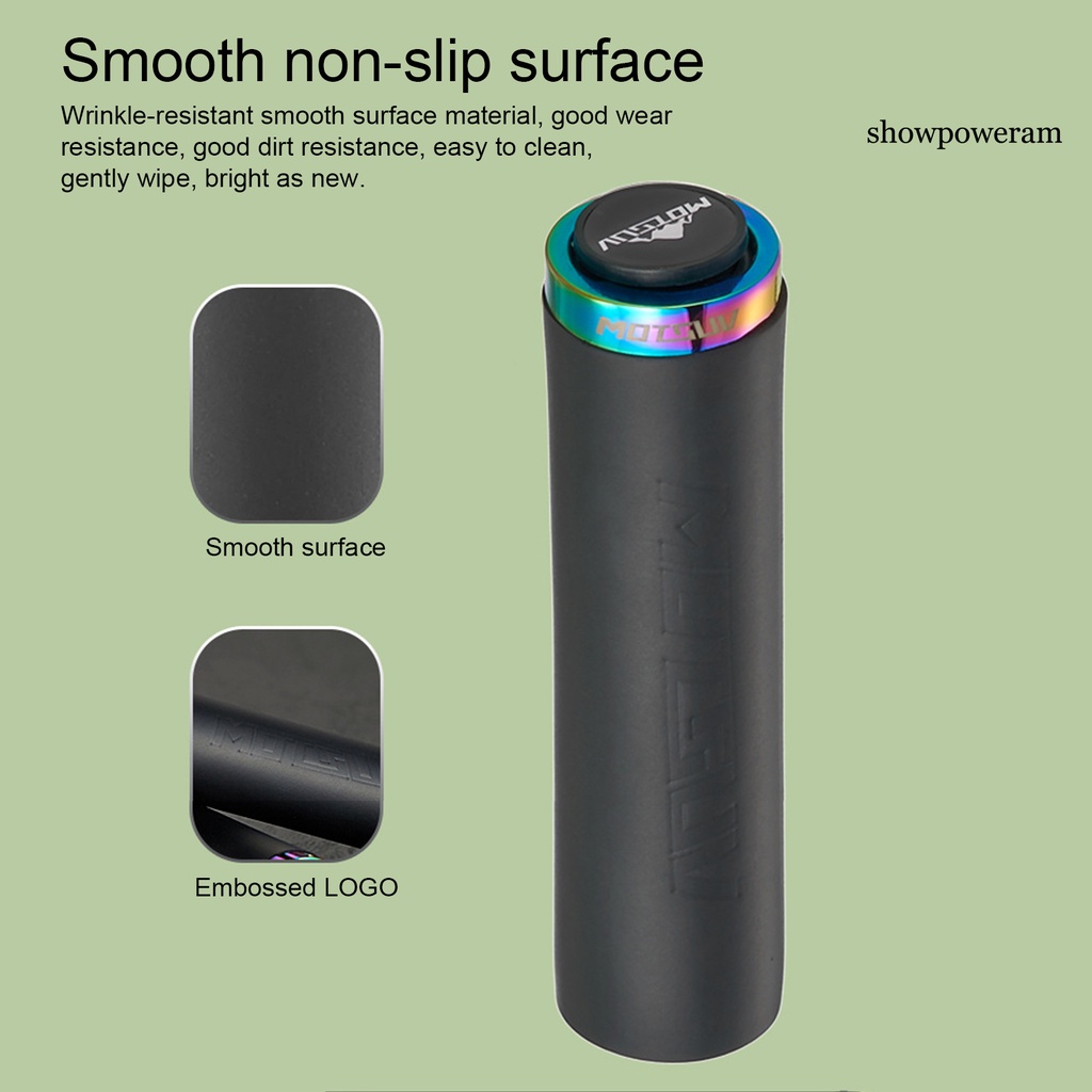 Cặp Nút Chặn Tay Lái Xe Đạp Chống Bụi Mạ Điện Chống Trượt SP-1 SP-1