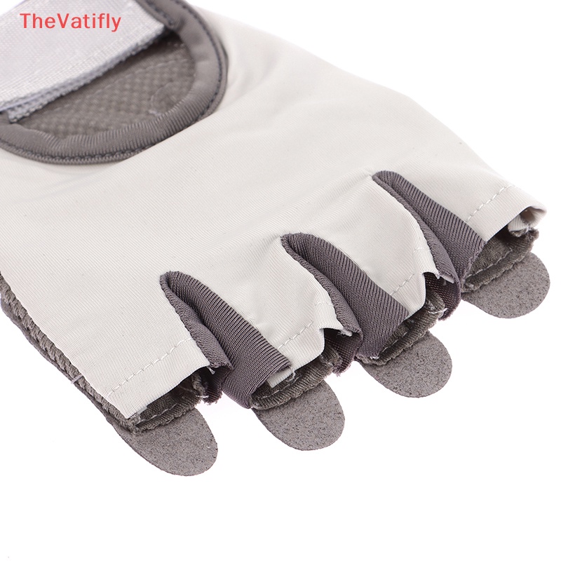 1 Đôi Găng Tay Thể Thao Nửa Ngón Chống Trượt Thoáng Khí