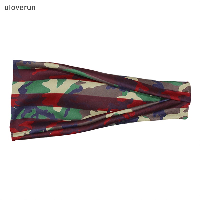 Băng Đô Thể Thao Bản Rộng Thấm Hút Mồ Hôi In Hình 3D