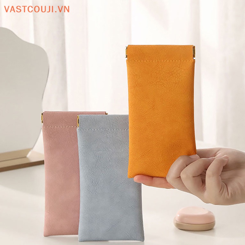 Túi Da PU Đựng Mắt Kính Chống Thấm Nước Tiện Dụng