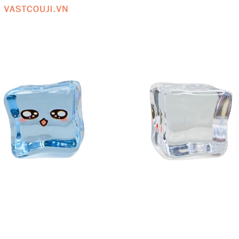 Set 5 Viên Đá Dạ Quang Trong Suốt Có Mặt Dây Chuyền Bằng Resin DIY