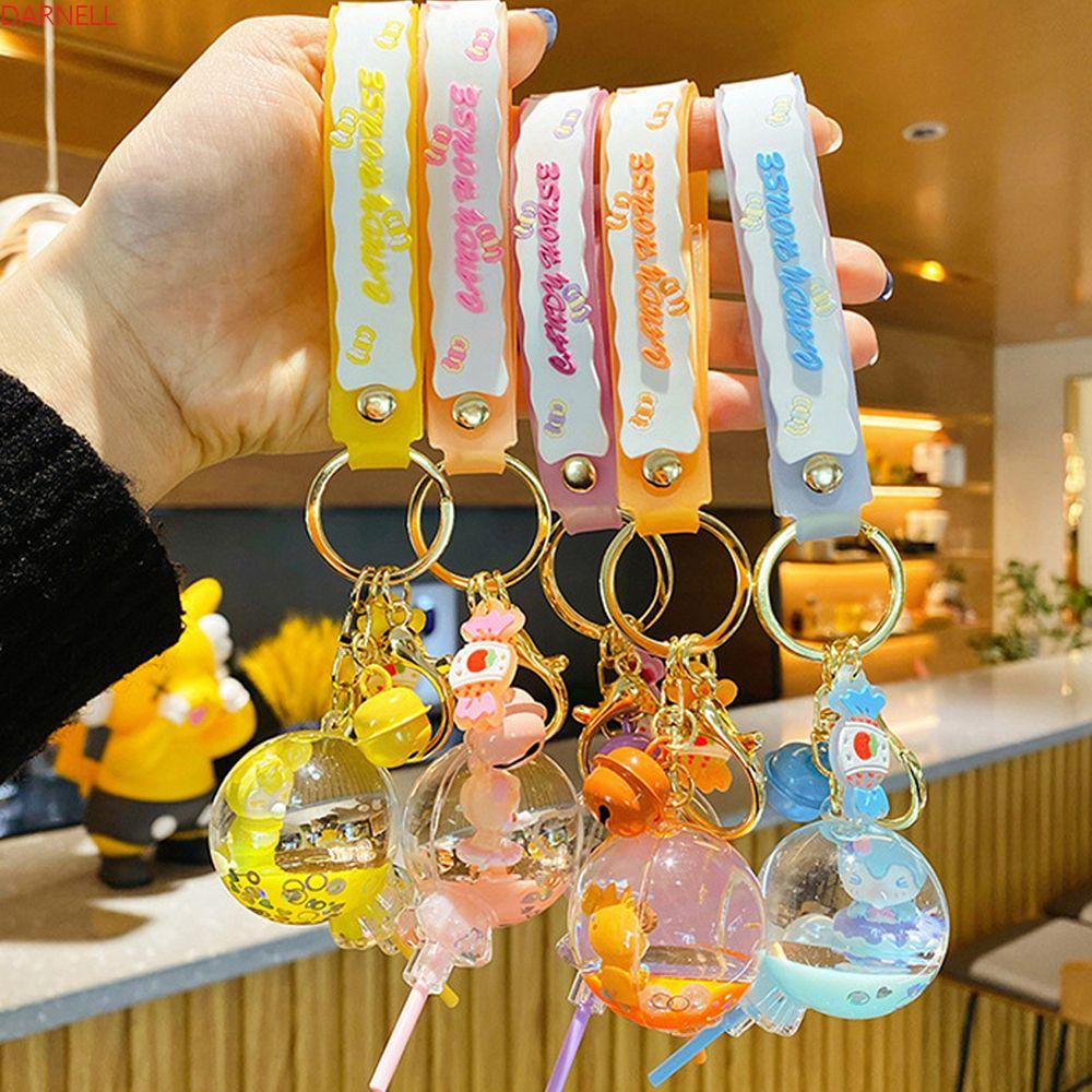 Móc Khóa Hình Kẹo Mút DARNELL Dạng Nổi Dễ Thương Sáng Tạo