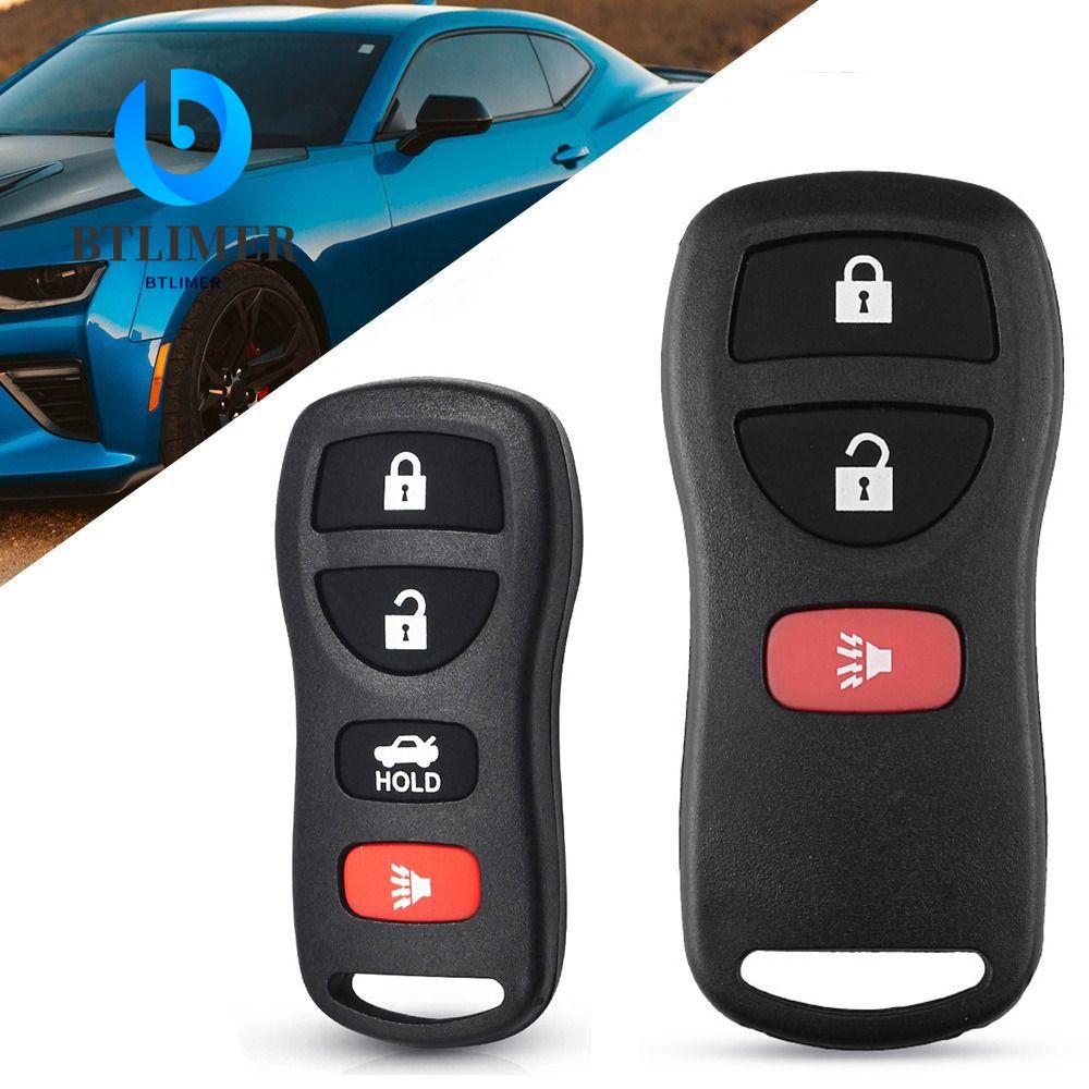 Vỏ Chìa Khóa Điều Khiển Từ Xa 3 / 4 Nút Cho Nissan Quest Tiida Livina X-Trail Paladin 2003 2004 2005 2006