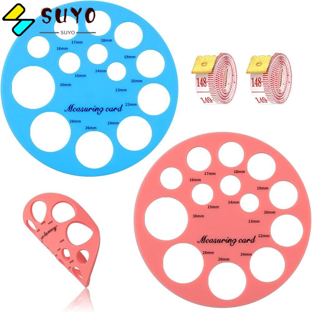 Bộ 2 Thước Đo Núm Vú Giả Mềm Mại Chuyên Dụng Cho Nữ