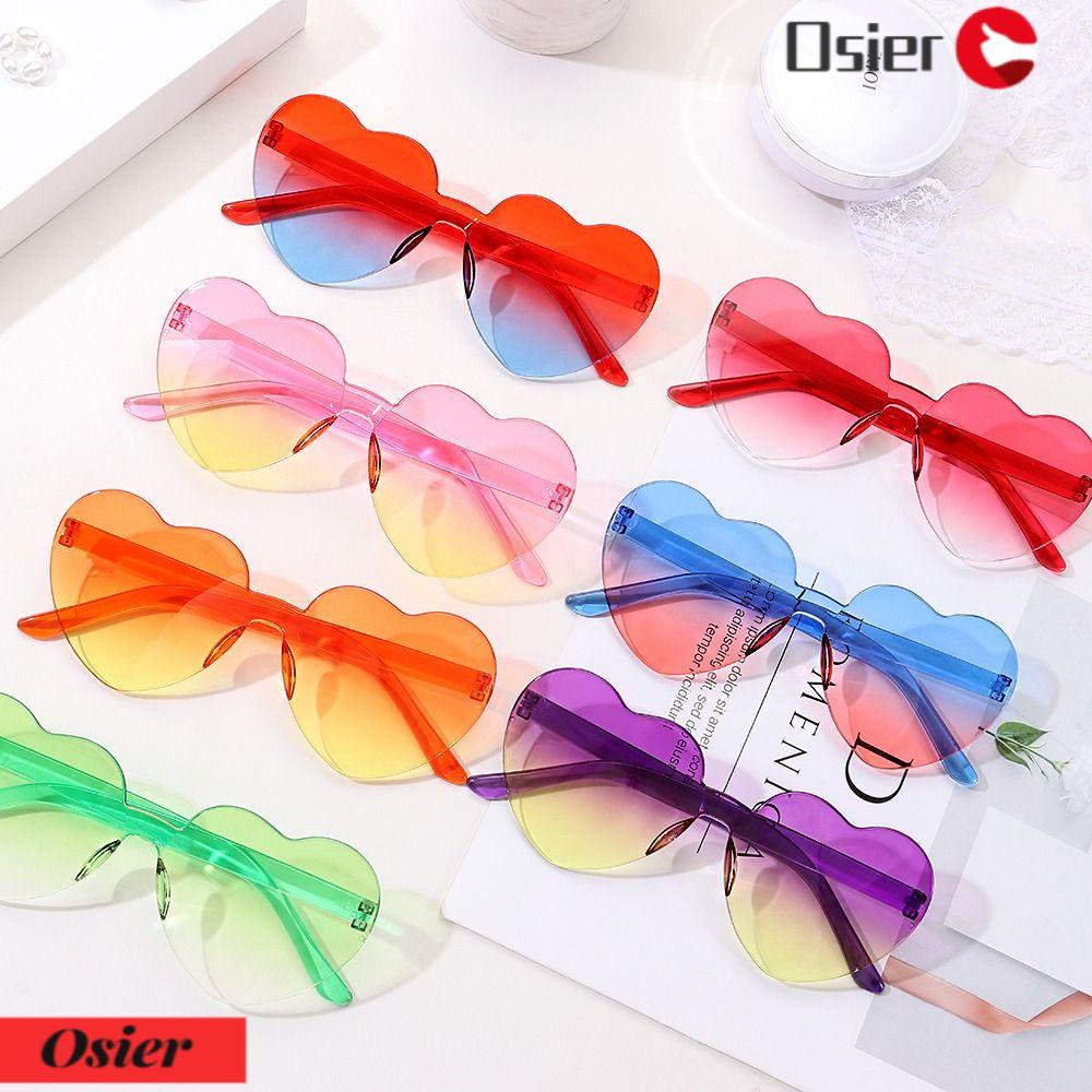 Osier1 Kính Mát Hình Trái Tim Nhiều Màu Sắc Gradient Xu Hướng