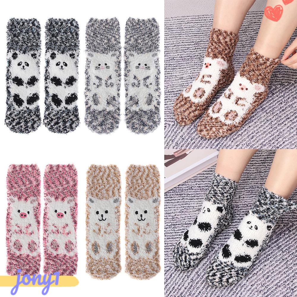 Vớ Nhung San Hô Dày Mềm Mại Thoáng Khí Thời Trang