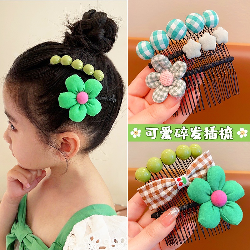 Set 5 Kẹp Tóc Kim Loại Dễ Thương Cho Bé Gái