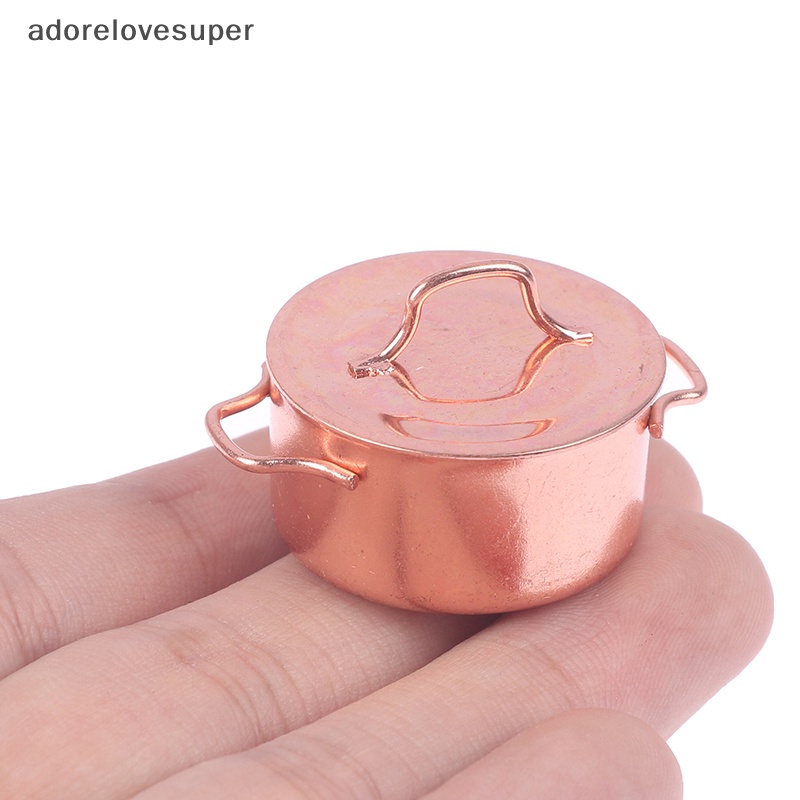 Mô Hình Nồi Lẩu Mini Bằng Hợp Kim Dùng Trang Trí Nhà Búp Bê 1Vn