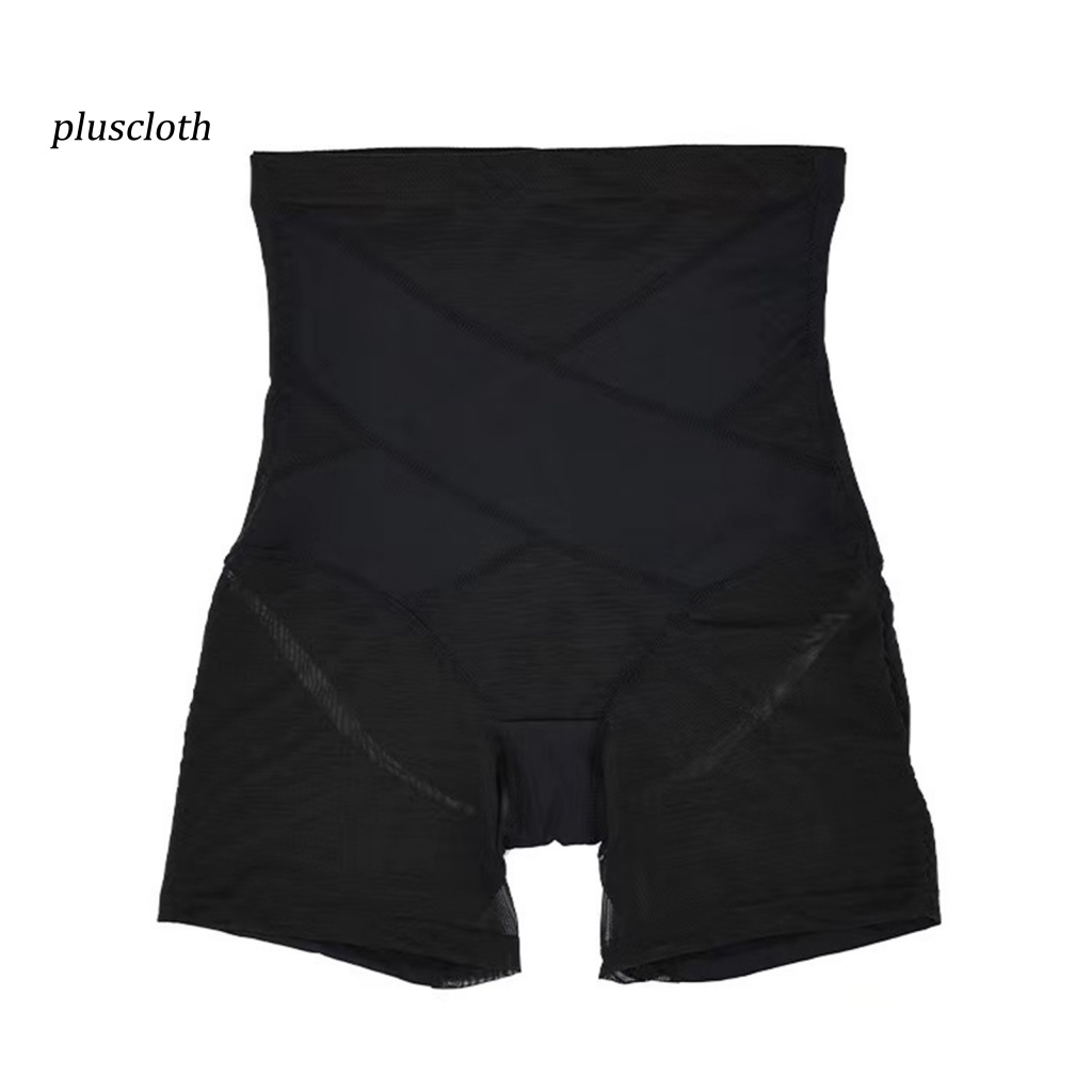 < Plusclothing > Quần Lót Spandex Lưng Cao Định Hình Eo Thon Gọn Gợi Cảm Thoải Mái Thoáng Khí Cho Nữ