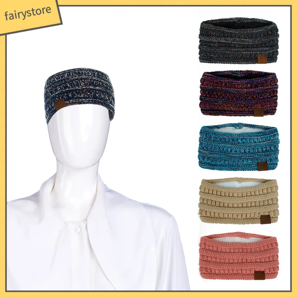 Băng Đô Dệt Kim Giữ Ấm Thân Thiện Với Môi Trường Cho Nữ