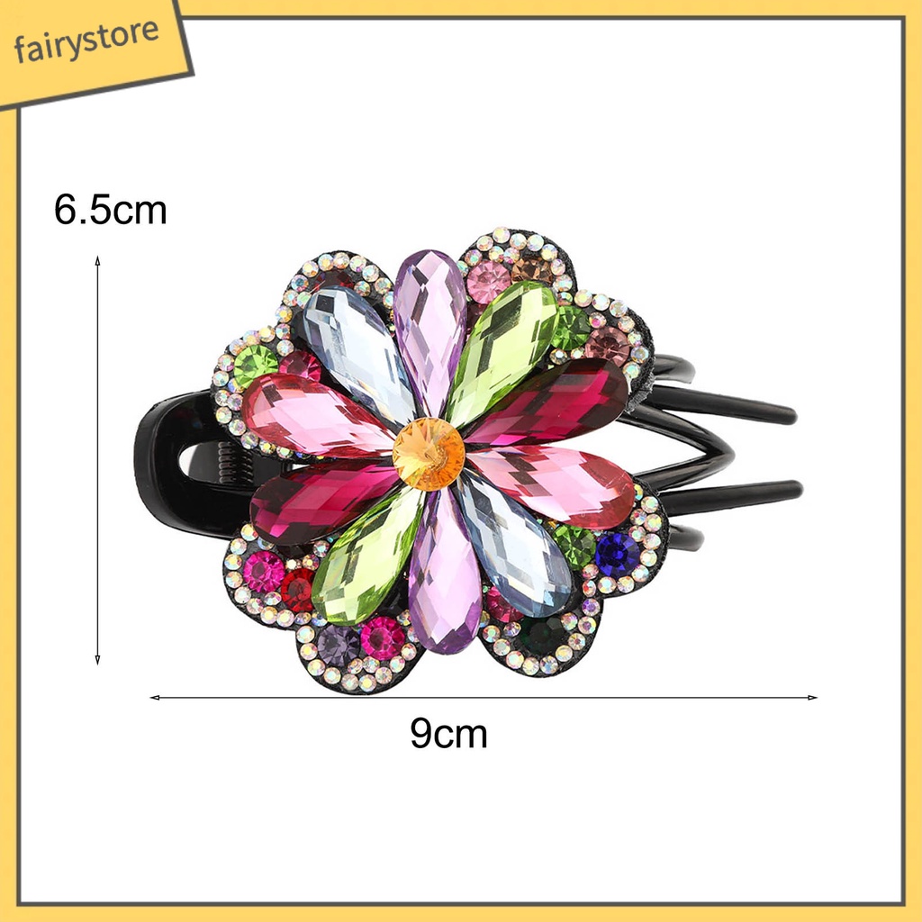 Kẹp Tóc Đính Đá Lấp Lánh Dành Cho Nữ