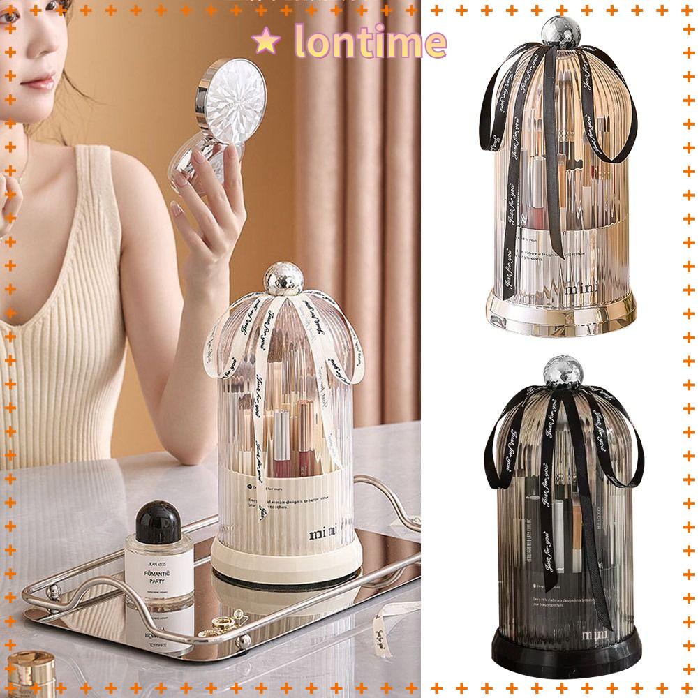 Hộp Đựng Cọ Trang Điểm Son Môi Chống Bụi Bẩn Có Nắp Đậy Tiện Dụng Ốp