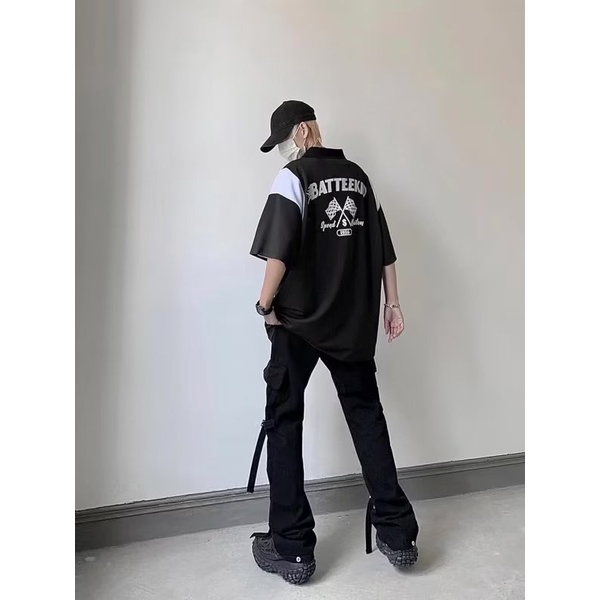 Áo Thun Polo Ngắn Tay Phong Cách Retro Thời Trang Cho Nam