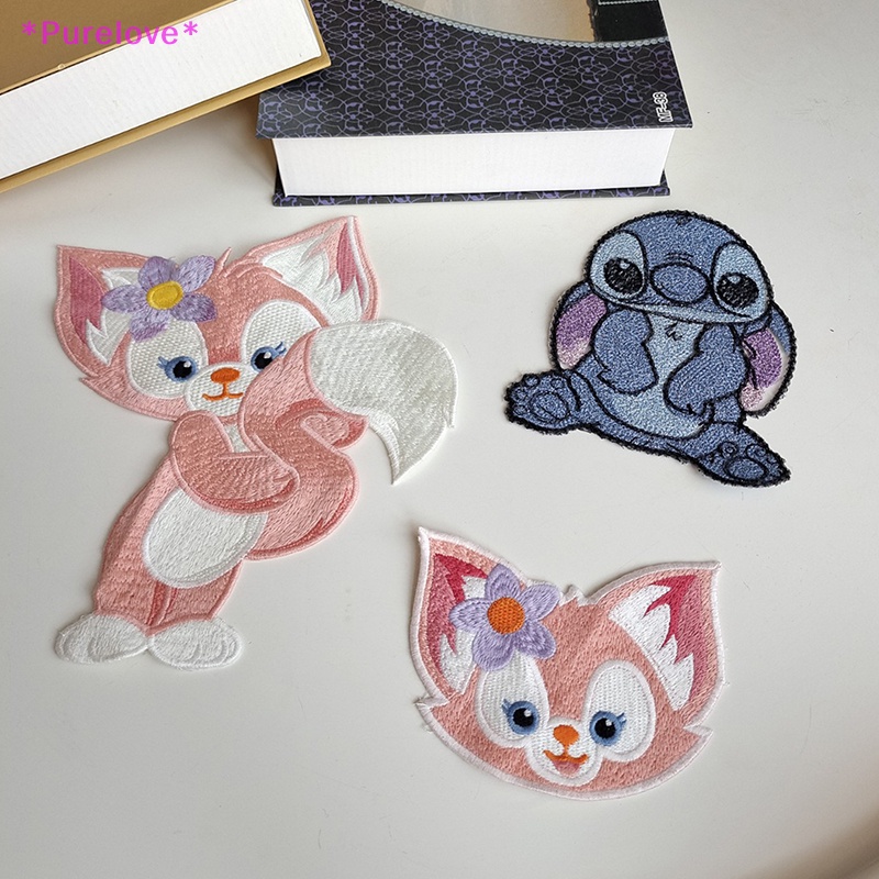 Miếng Vá Quần Áo Tự Dính Mềm Mại Thêu Họa Tiết Hoạt Hình Dễ Thương Mới