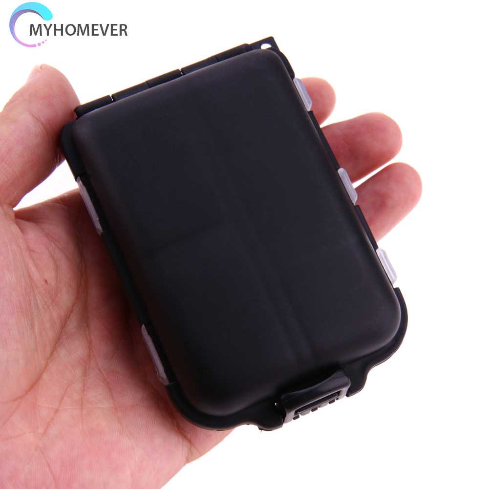 Hộp Đựng Móc Câu Cá Mini 10 Ngăn Tiện Lợi