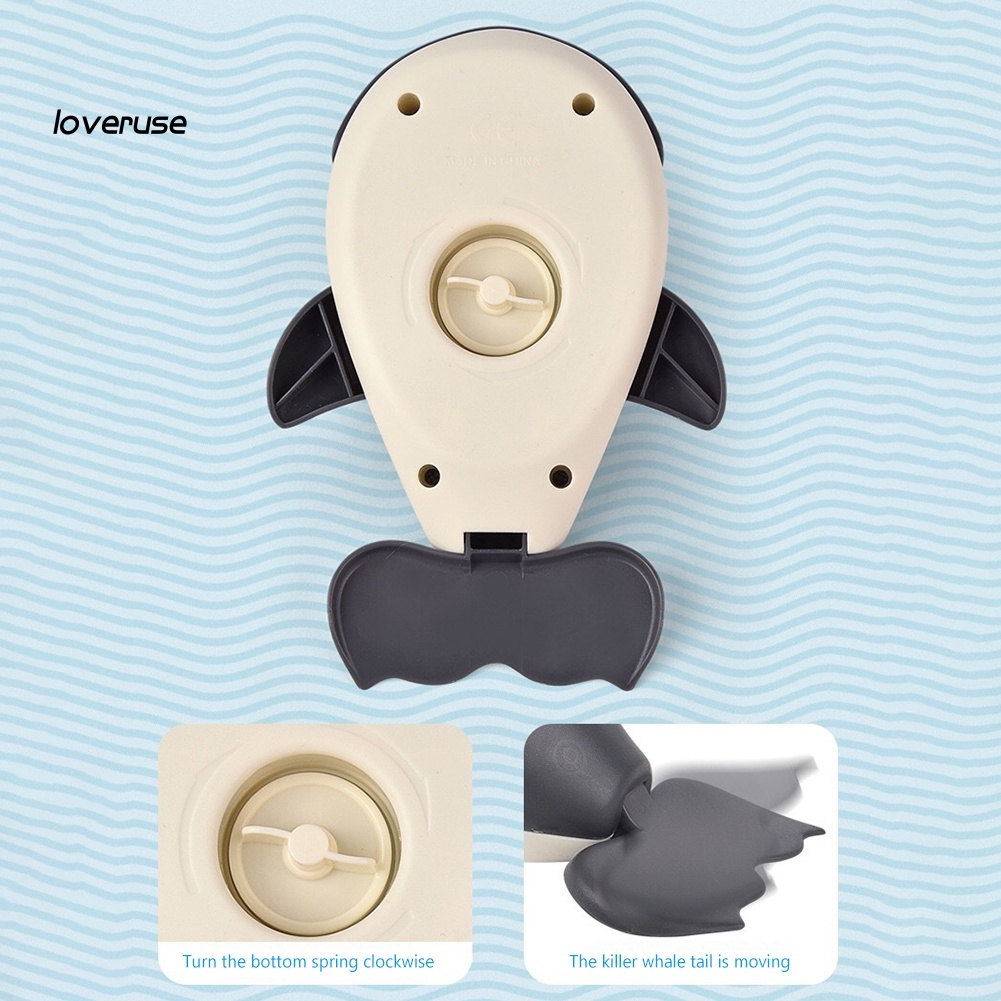 Đồ Chơi Lên Dây Cót Hình Cá Voi Dễ Thương Cho Bé Chơi Khi Tắm