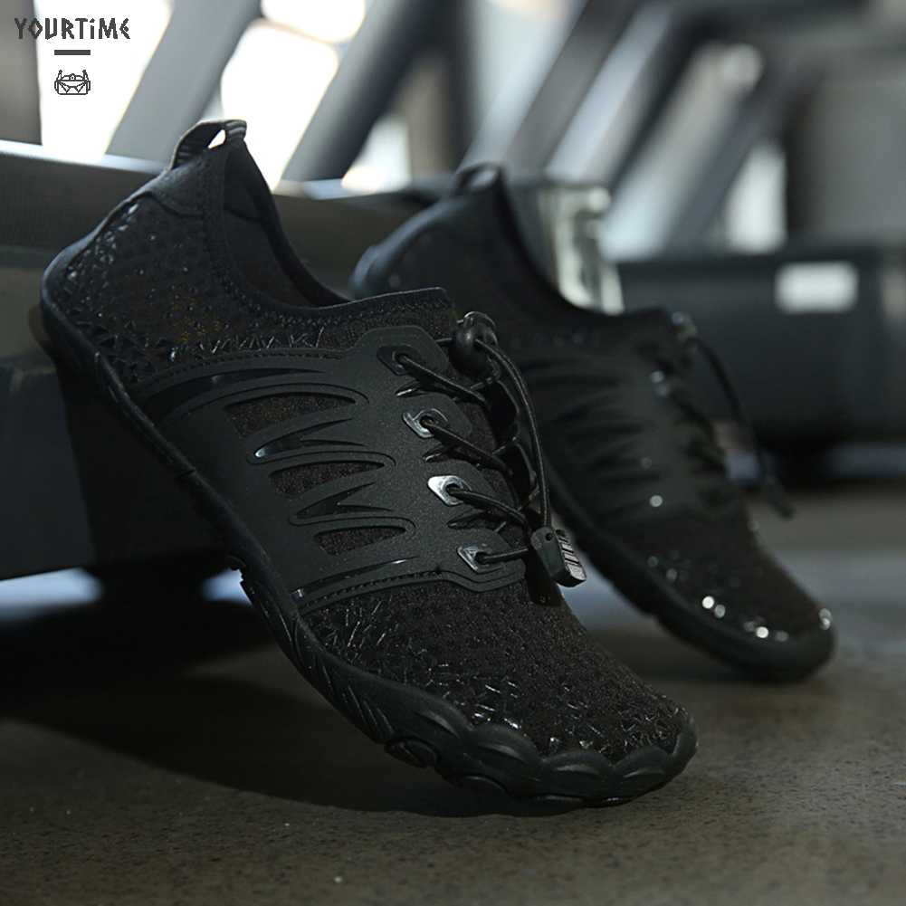 Giày Thể Thao Siêu Nhẹ Co Giãn Thoáng Khí Thời Trang Cho Nam Nữ