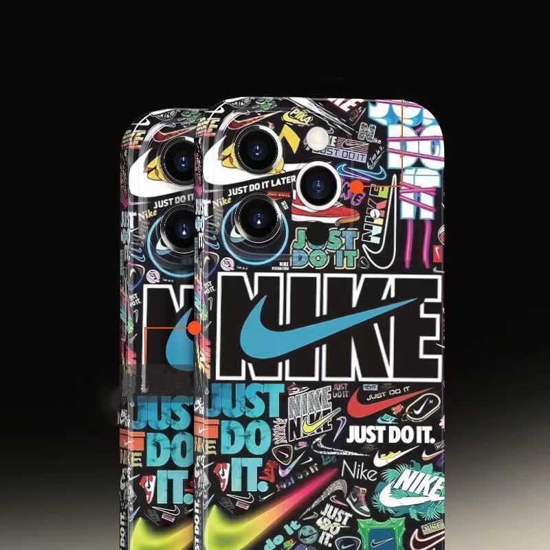 Ốp Điện Thoại TPU Silicon Mềm Chống Sốc Trong Suốt In Logo Thương Hiệu Thể Thao Cho IPhone 14 12 13 11 Pro XS Max XR X Plus