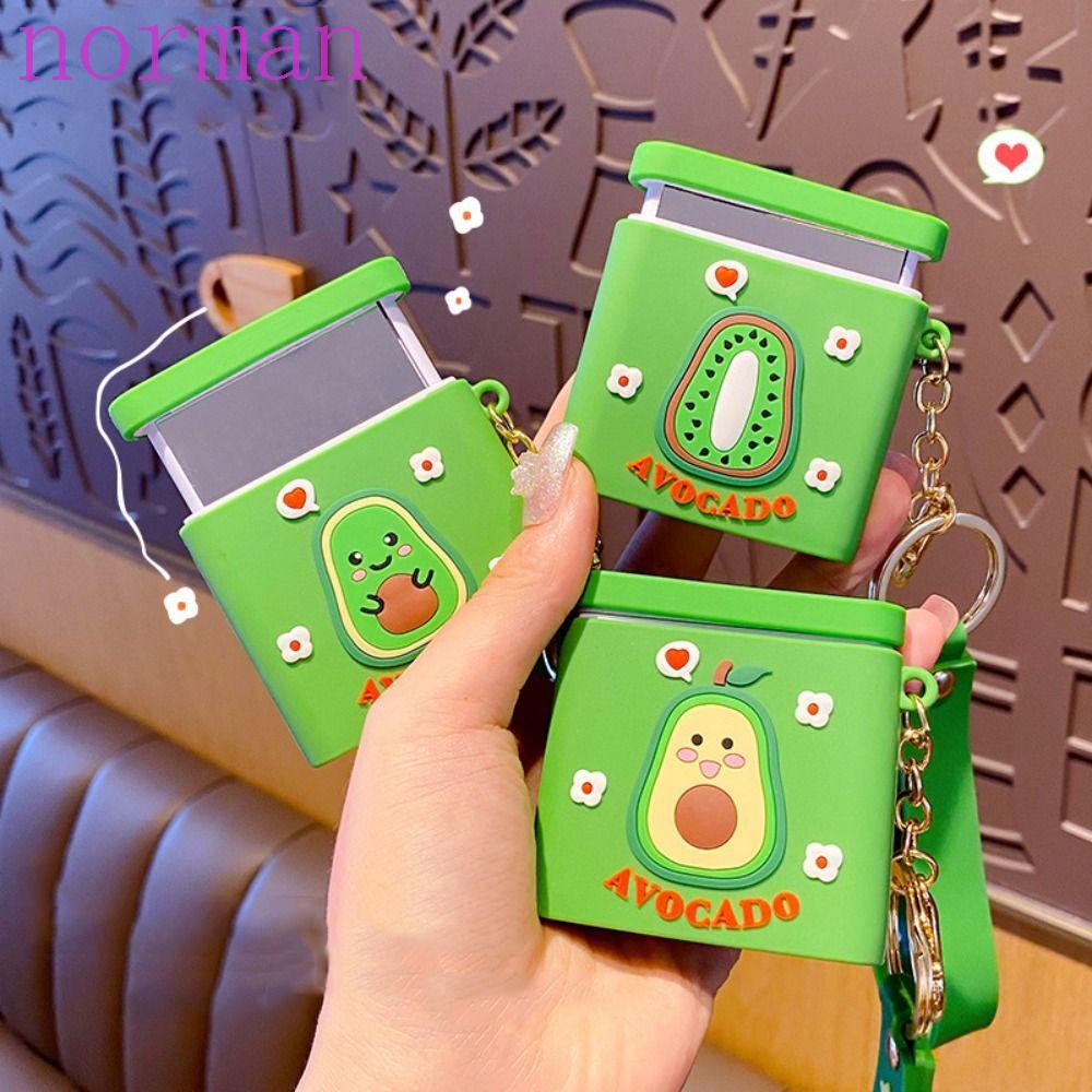 Móc Chìa Khóa / Túi Xách / Điện Thoại Hình Trái Bơ / Quả Kiwi Hoạt Hình NORMAN Vanity Sáng Tạo Thích Hợp Làm Quà