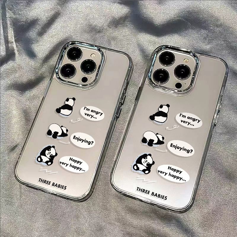 ✅Ốp Điện Thoại Mềm Chống Sốc In Chữ Tiếng Anh Và Gấu Nhỏ Cho Apple / 14proins Style 713iPhone12 8plus max 11 IWN7