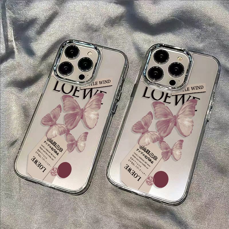 ✅Ốp Điện Thoại Mềm Chống Sốc Họa Tiết Bướm 137 Cho Iphone 8 Max 11 14pro 12 L6H4