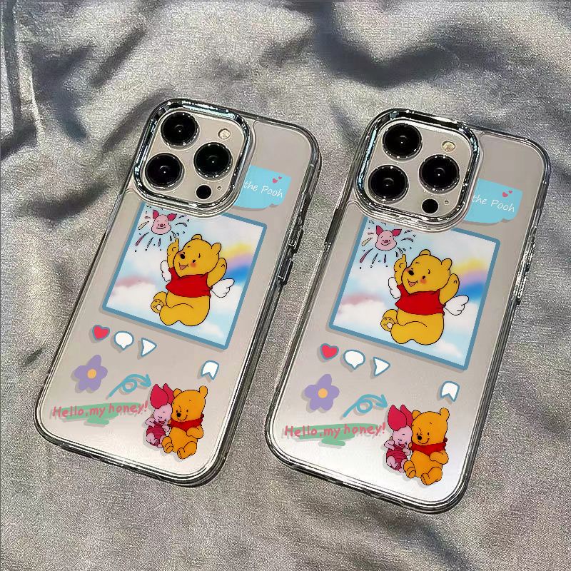 ✅Ốp Điện Thoại Mềm Hình Winnie the Pooh Chống Sốc Cho Apple Iphone 71114pro 8Plus 12 13 / 1EZ7