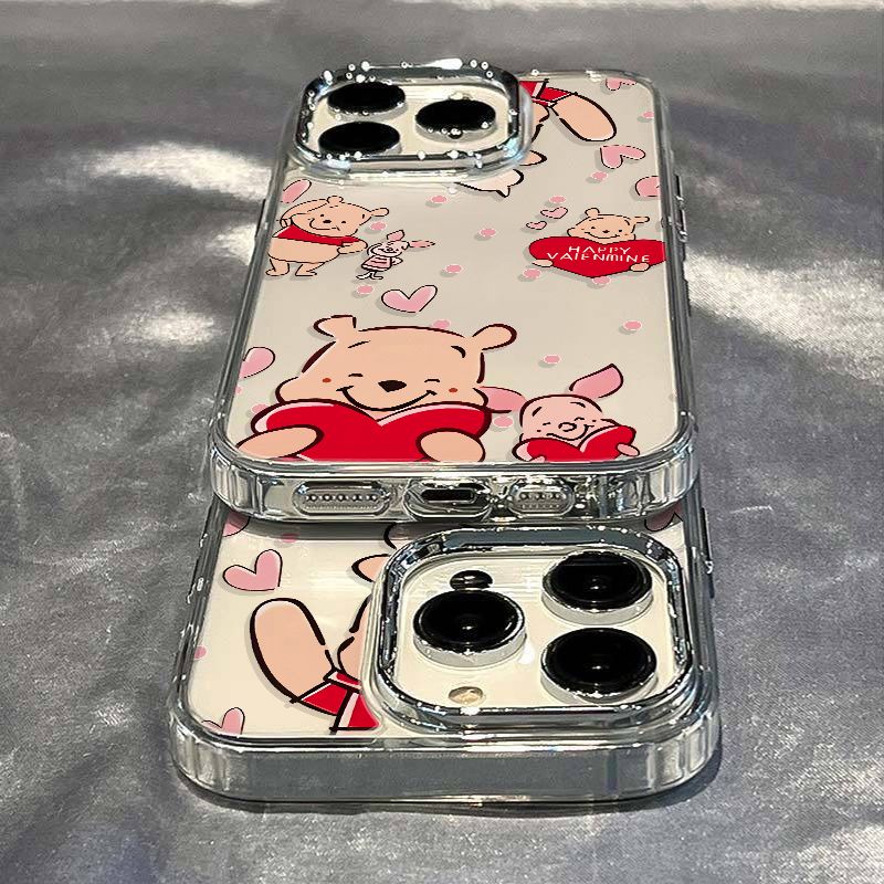 ✅Ốp Điện Thoại Mềm Chống Sốc In Hình Gấu Pooh Cho Apple Iphone 8 / 12117 14pro 13 1EHG
