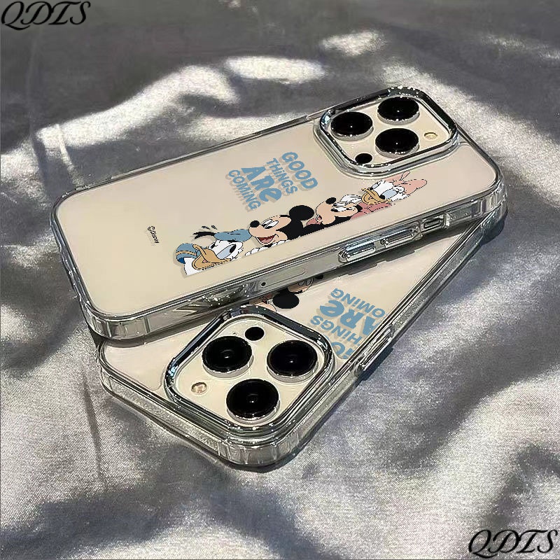 ✅Ốp Điện Thoại Dẻo Họa Tiết Hoạt Hình Mickey Dễ Thương Chống Sốc Cho Iphone1214Pro7 8 plus 11 13 1214Pro7