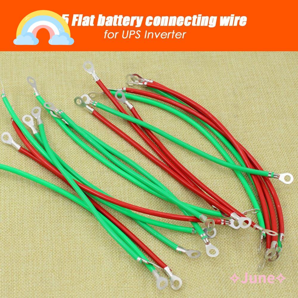 Bộ 5 Dây Cáp Kết Nối Pin 1.5 Phẳng Dành Cho Bộ Biến Dạng Xe Hơi